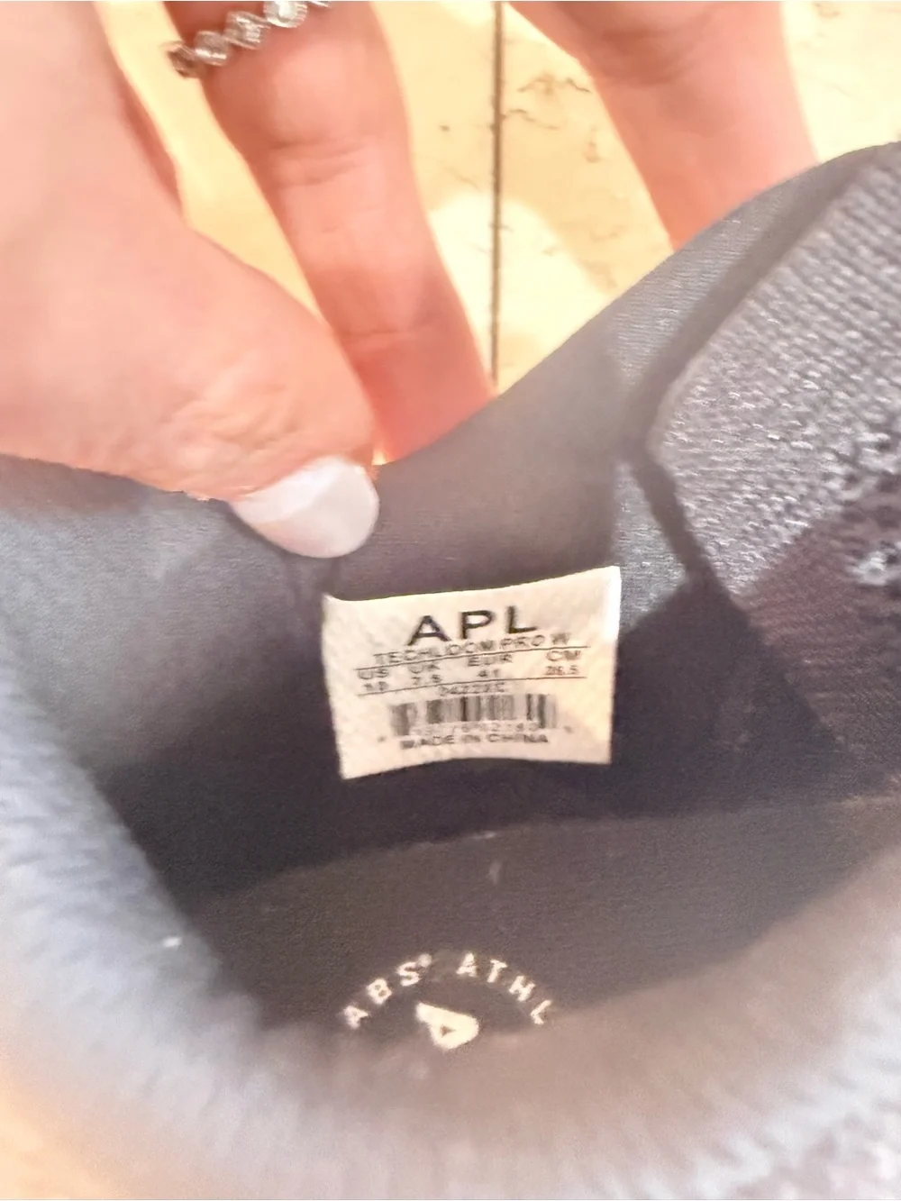 APL Black Slip-On Athletic Trainer